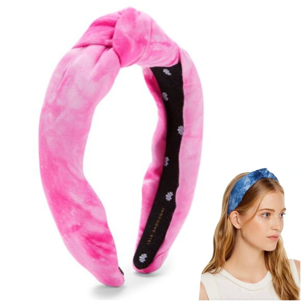 Pink Velvet Headband